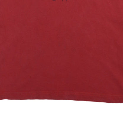 The North Face Men's Red Graphic Outdoor Crew Neck T-Shirt Size S