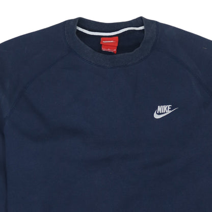 Nike Men's Blue Crew Neck Pullover Sweatshirt Size L