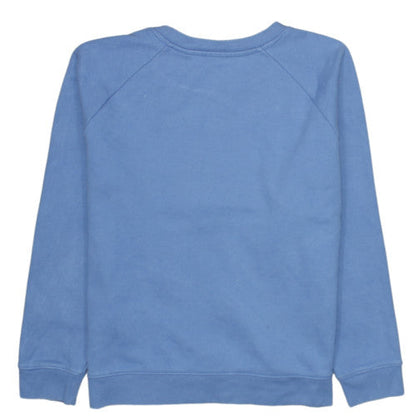 Levi's Women's Blue Small Crew Neck Pullover Sweatshirt