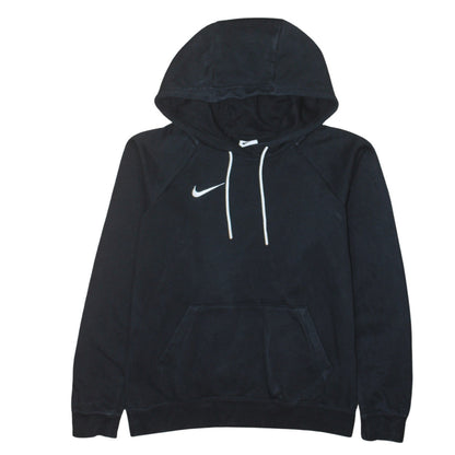 Nike Men's Black XS Pullover Hoodie with Logo Drawstring Style