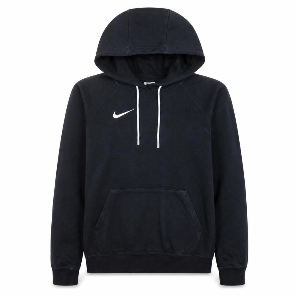 Nike Men's Black XS Pullover Hoodie with Logo Drawstring Style