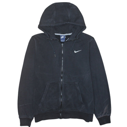 Nike Men's Black Full Zip Hoodie Size L Sportswear Sweatshirt