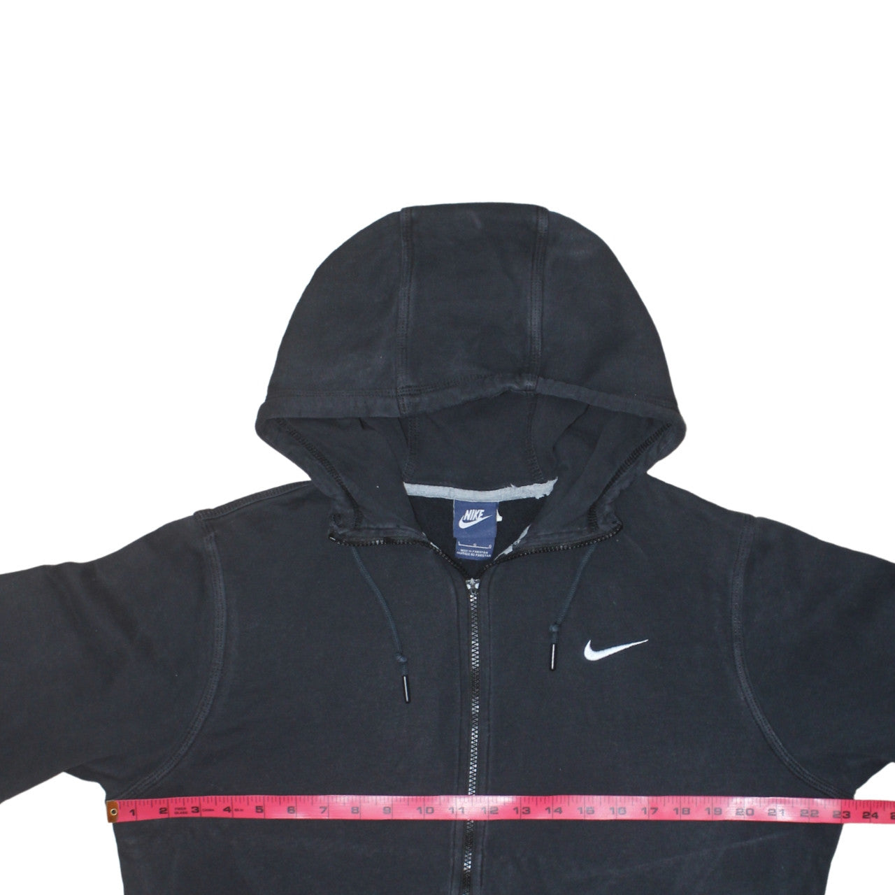 Nike Men's Black Full Zip Hoodie Size L Sportswear Sweatshirt