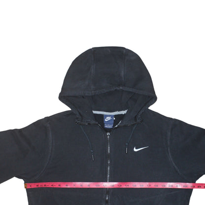 Nike Men's Black Full Zip Hoodie Size L Sportswear Sweatshirt