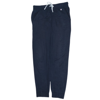 Champion Men's Blue Jogger Sweatpants Small Fleece Activewear