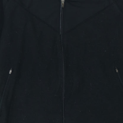 Nike Men's Black Fit Therma Full Zip Fleece Jacket Size M