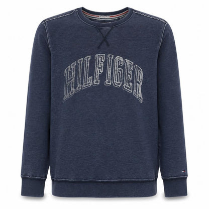 Tommy Hilfiger Men Blue XL Pullover Crew Neck Sweatshirt