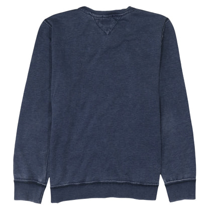 Tommy Hilfiger Men Blue XL Pullover Crew Neck Sweatshirt