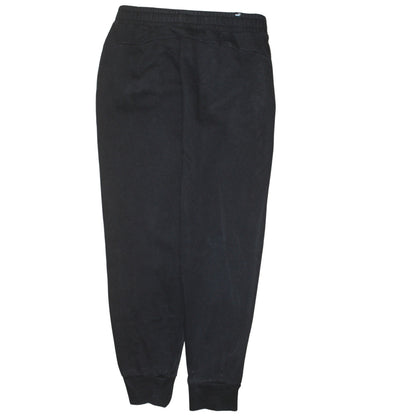 Puma Men's Black Jogger Sweatpants M Regular Fit Elastic Waist