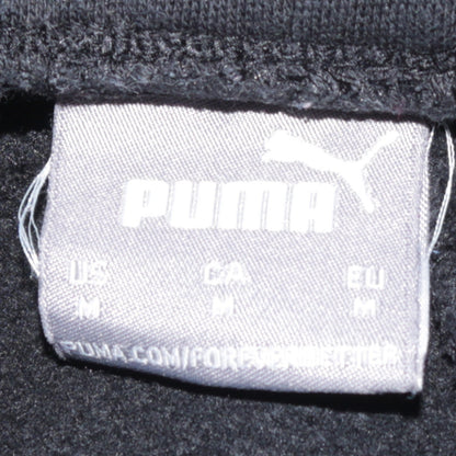 Puma Men's Black Jogger Sweatpants M Regular Fit Elastic Waist