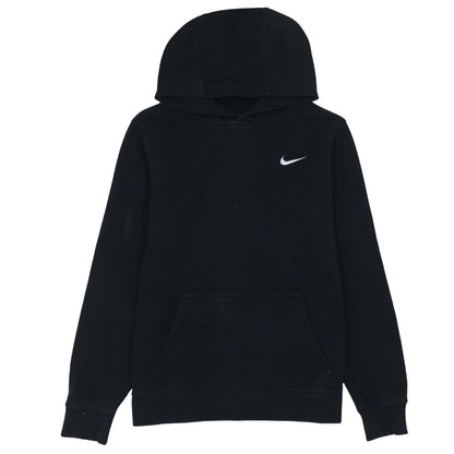 Nike Boys Black Pullover Hoodie XL 13-15 Years Fleece Hooded Sweatshirt