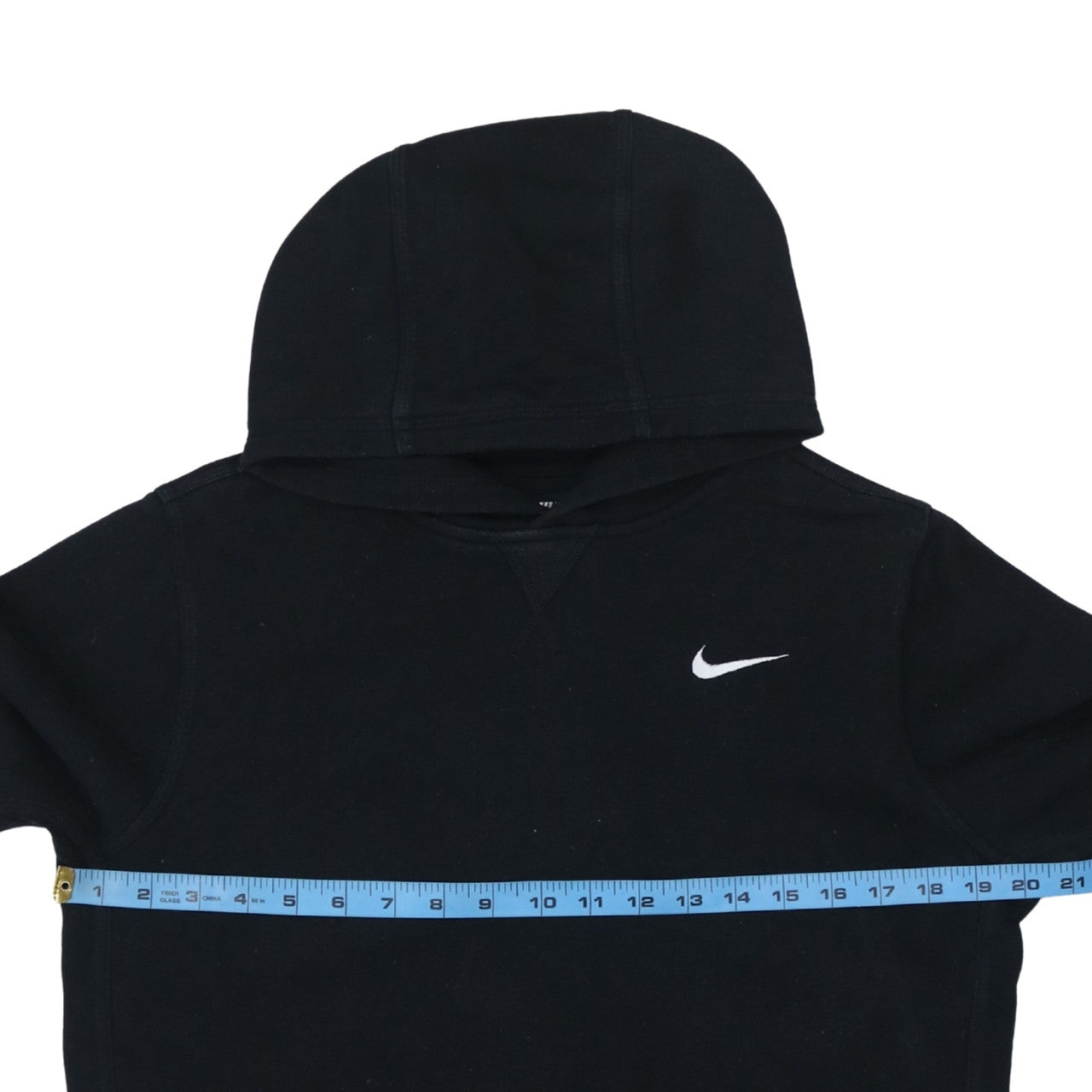 Nike Boys Black Pullover Hoodie XL 13-15 Years Fleece Hooded Sweatshirt