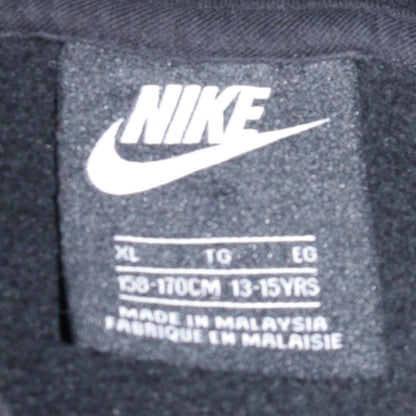 Nike Boys Black Pullover Hoodie XL 13-15 Years Fleece Hooded Sweatshirt