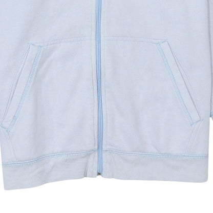 Nike Girls Blue Full Zip Hoodie XL 13-15 Years Hooded Sweatshirt Fleece