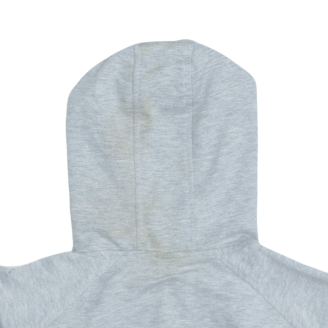 Nike Men's Grey Full Zip Hoodie Size L Cotton Blend Sportswear