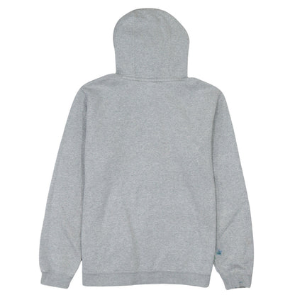 Nike Men's Grey Pullover Hoodie L Sports Logo Fleece