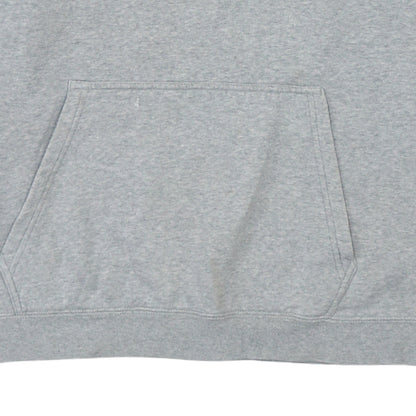 Nike Men's Grey Pullover Hoodie L Sports Logo Fleece
