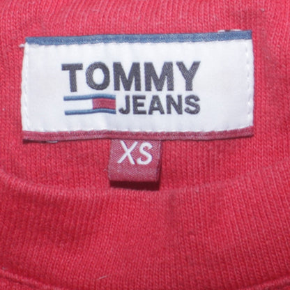 Tommy Jeans Men's Multicoloured XS Pullover Cotton Sweatshirt