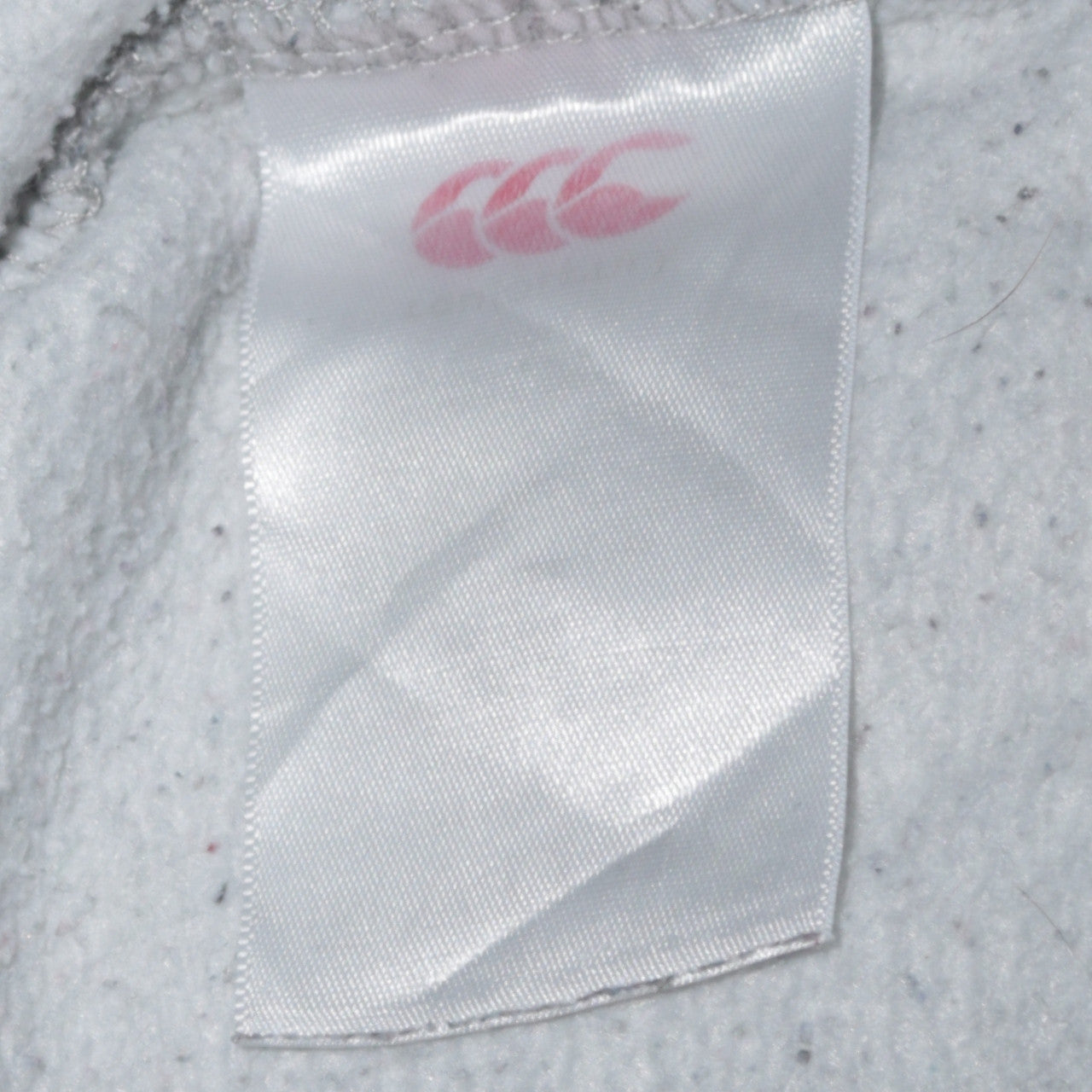 Canterbury Womens Grey Pink Full Zip Hoodie Size 12 Lightweight Casual