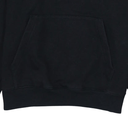 Champion Women's Black Medium Pullover Hoodie with Logo Embroidery