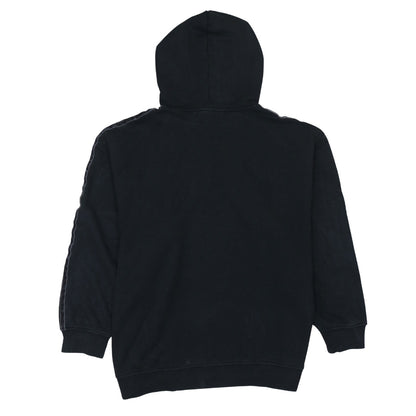 Adidas Women Black Pullover Hoodie Size 10 Cotton Blend Lined