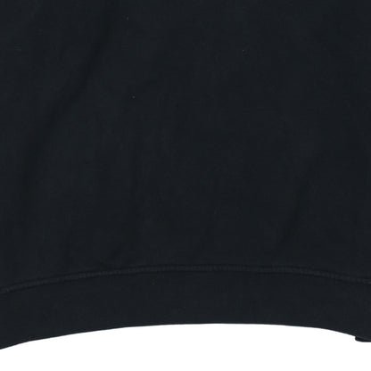 Adidas Women Black Pullover Hoodie Size 10 Cotton Blend Lined