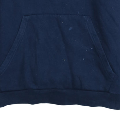 Adidas Men's Blue Pullover Hoodie Medium Sportswear