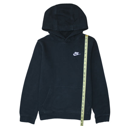 Nike Boys Black XL Pullover Hoodie Fleece Standard Fit Sweatshirt