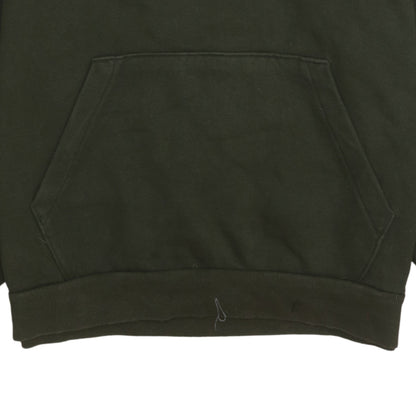 Puma Men's Green Pullover Hoodie Size L Logo Sportswear