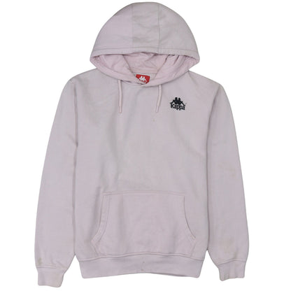 Kappa Womens Pink Hoodie Medium Pullover Logo Sweatshirt
