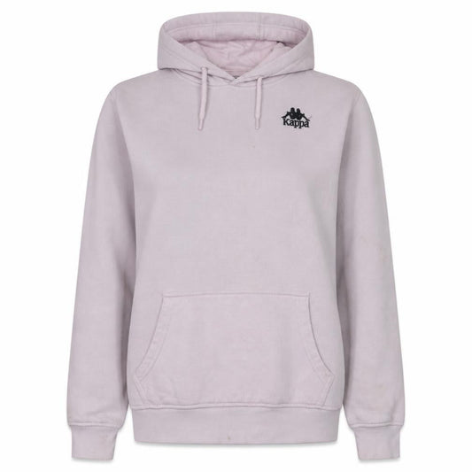 Kappa Womens Pink Hoodie Medium Pullover Logo Sweatshirt