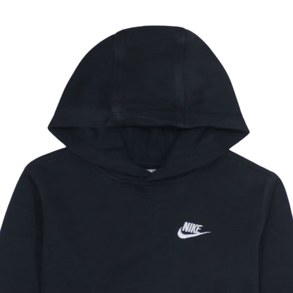 Nike Boys Black XL Pullover Fleece Hoodie with Logo