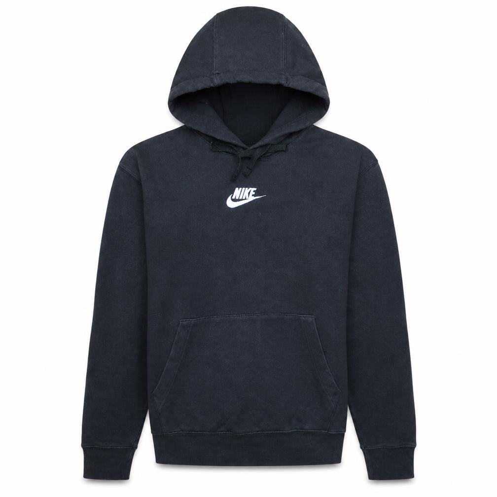 Nike Men's Black Pullover Hoodie Small Logo Sportswear Sweatshirt