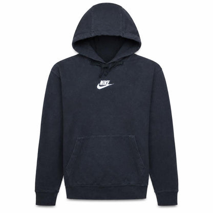 Nike Men's Black Pullover Hoodie Small Logo Sportswear Sweatshirt