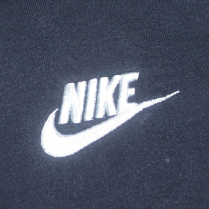 Nike Men's Black Pullover Hoodie Small Logo Sportswear Sweatshirt