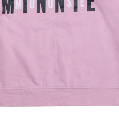 Disney Women Pink Minnie Mouse Graphic Pullover Sweatshirt XL
