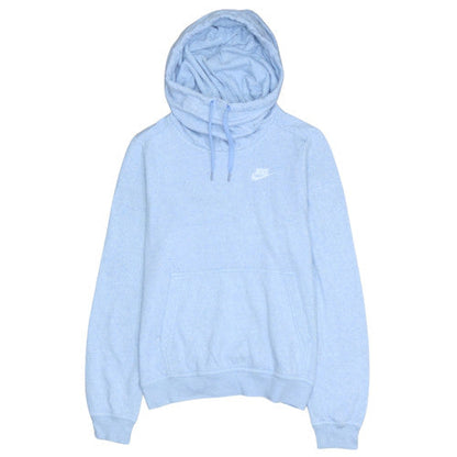 Nike Womens Light Blue XS Pullover Hoodie Sweatshirt Casual