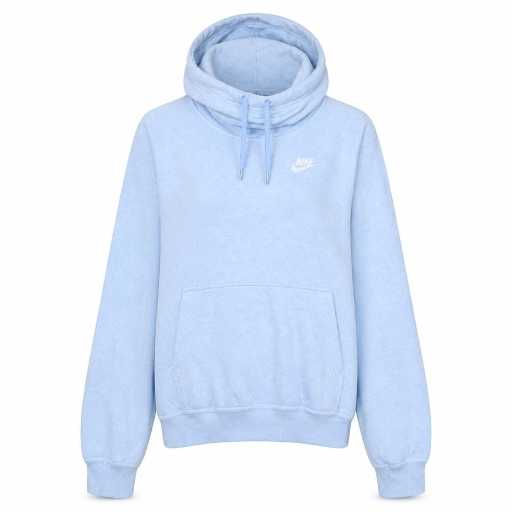 Nike Womens Light Blue XS Pullover Hoodie Sweatshirt Casual