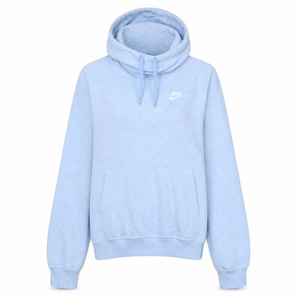Nike Womens Light Blue XS Pullover Hoodie Sweatshirt Casual