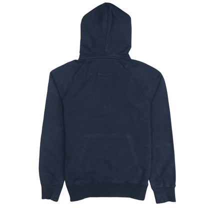 Nike Mens Blue 1/2 Zip Hooded Sweatshirt L Regular Fit