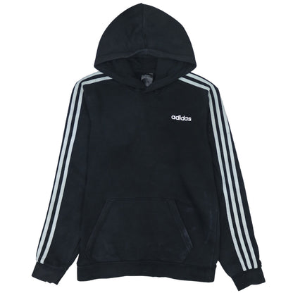 adidas Men's Black Pullover Hoodie Small Regular Fit Sports Fleece