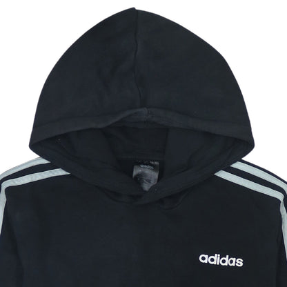 adidas Men's Black Pullover Hoodie Small Regular Fit Sports Fleece
