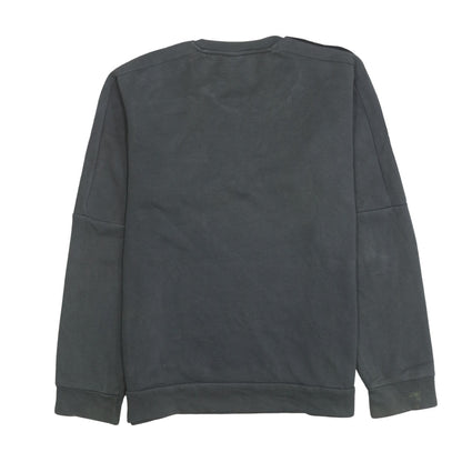 adidas Men's Grey Crew Neck Pullover Sweatshirt Size S