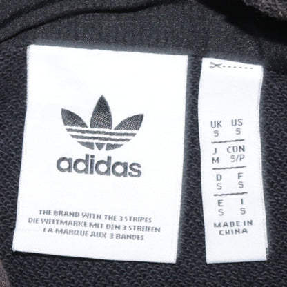 Adidas Men's Black Full Zip Hoodie Size S Regular Fit