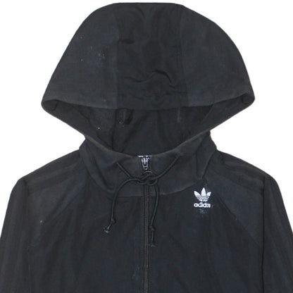 Adidas Men's Black Full Zip Hoodie Size S Regular Fit