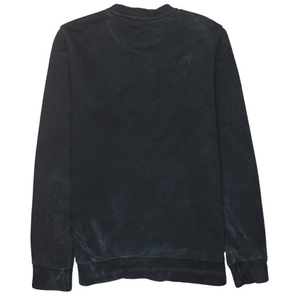Adidas Boys Black Logo Crew Neck Pullover Sweatshirt 13-14 Years