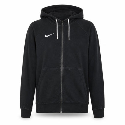 Nike Men's Black Full Zip Hoodie Small Regular Fit Fleece Sportswear