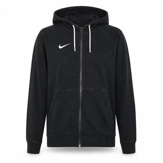 Nike Men's Black Full Zip Hoodie Small Regular Fit Fleece Sportswear