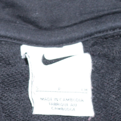 Nike Men's Black Full Zip Hoodie Small Regular Fit Fleece Sportswear
