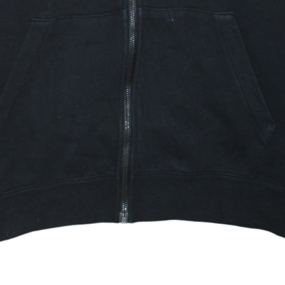 Nike Men's Black Full Zip Hoodie Small Regular Fit Fleece Sportswear